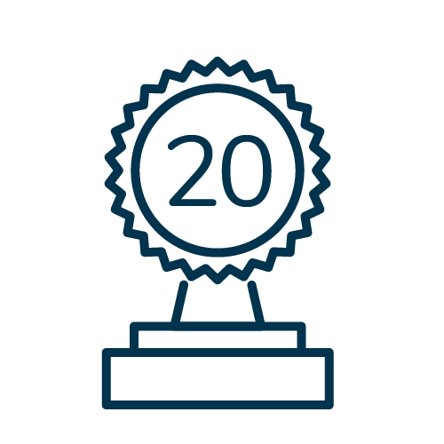 20 Years Award Icon